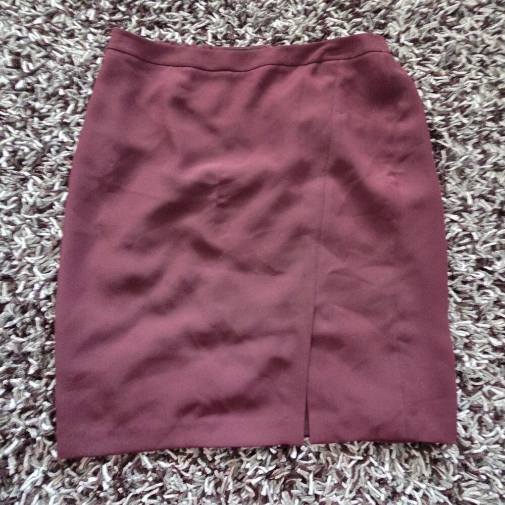 Talbots Plum Lined Pencil Skirt - 16W